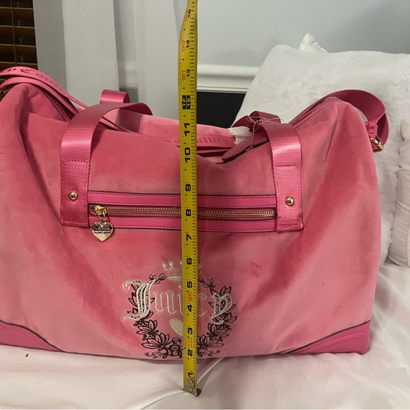 Juicy Couture HERITAGE ROSIE WEEKENDER Pink with Ombre Tumbler NWT - Picture 5 of 11